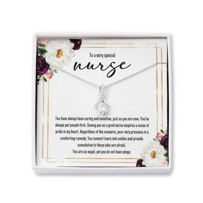 Friend Necklace, Mom Necklace, Nurse Retirement Party Gifts: Nurse Gift, Nurse Graduation, Nurses Day Beauty Necklace Gifts For Friend Rakva