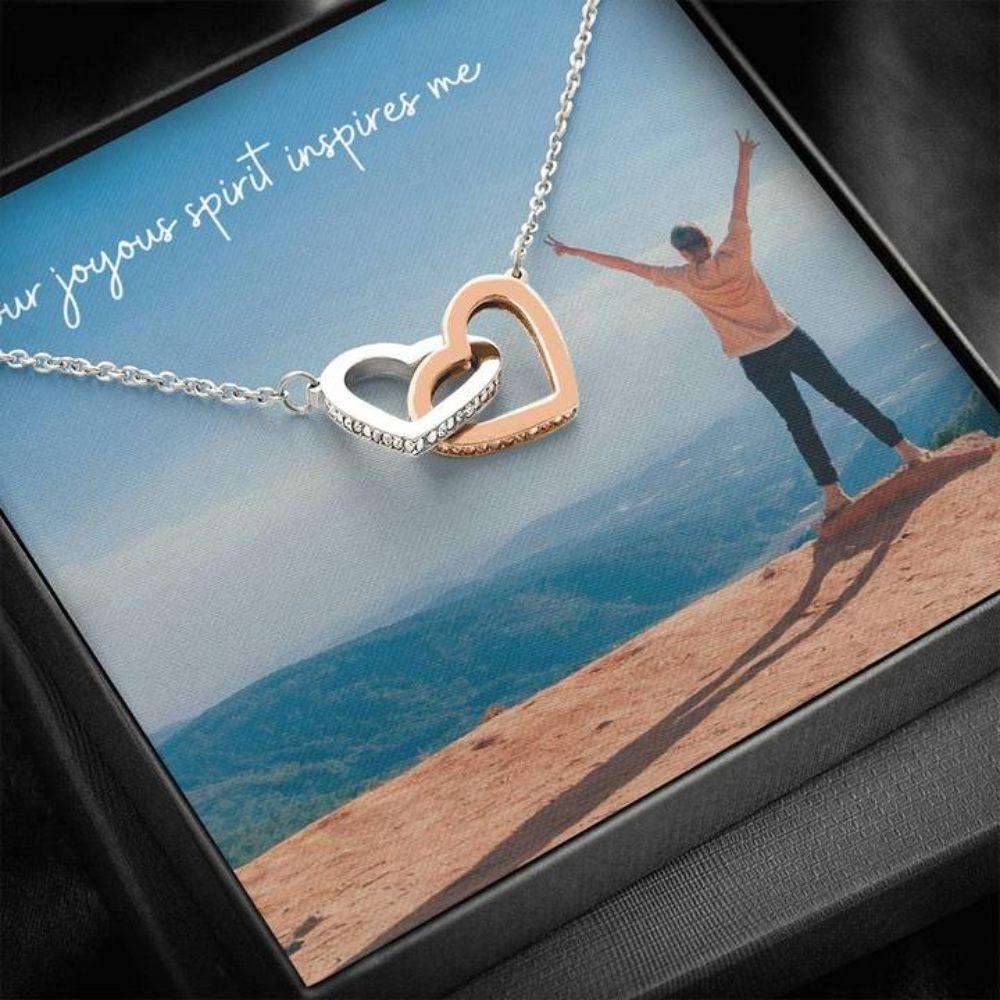 Friend Necklace, Mountain Joyous Spirit Necklace Dughter's Day Rakva