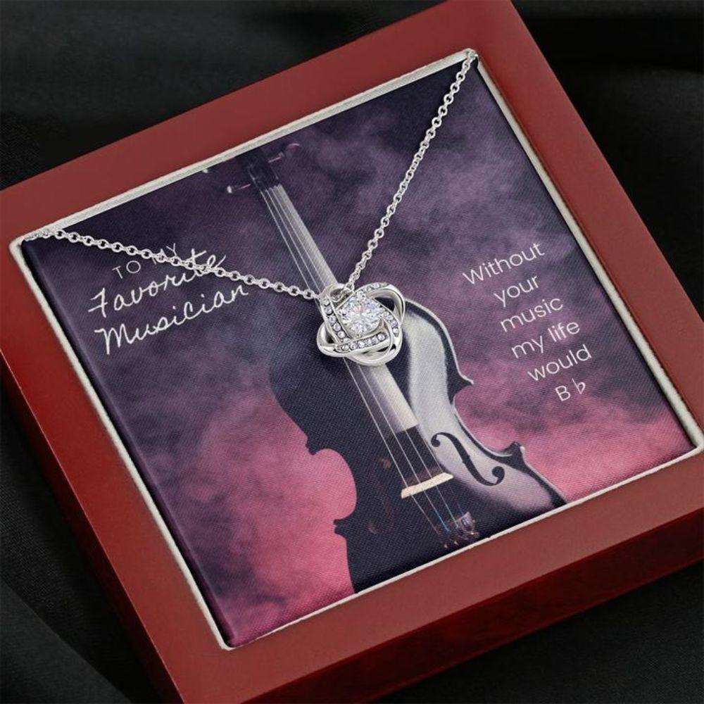 Friend Necklace, Musician Cello Necklace Pink Purple Stronger Together Gift Necklace Gifts For Friend Rakva