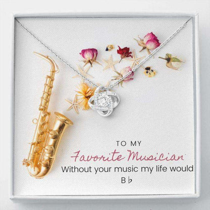 Friend Necklace, Musician Saxophone Necklace Stronger Together Gift Necklace Gifts For Friend Rakva