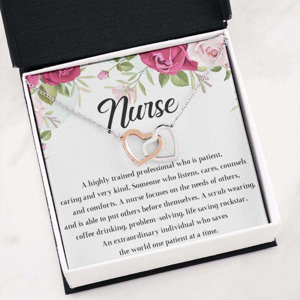 Friend Necklace, Nurse Definition Necklace, Nurse Gift, Nurse Graduation Gift, Future Nurse Gift, Nursing School Gifts, Appreciation Gift Gifts For Friend Rakva