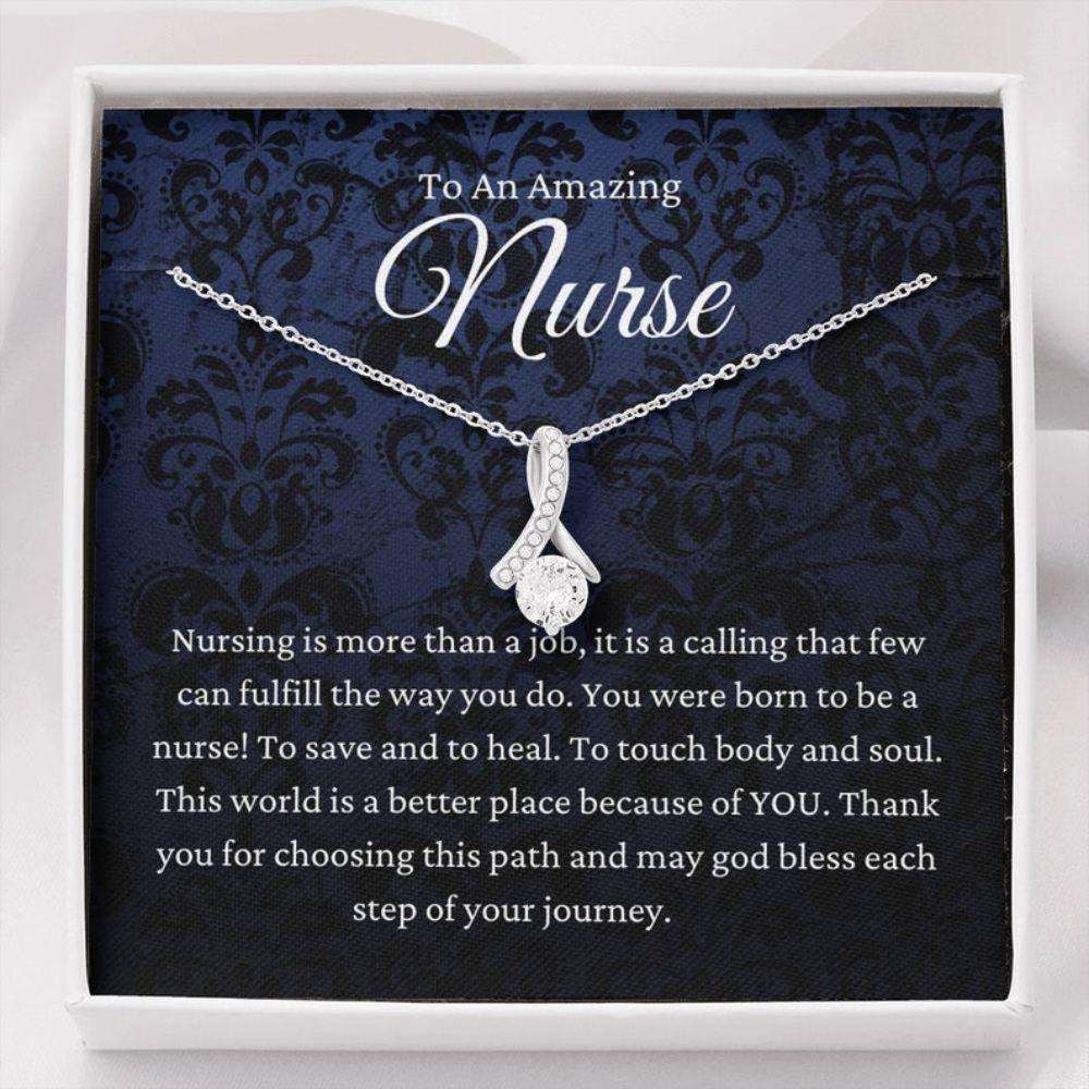 Friend Necklace, Nurse Necklace Gift, Nurse Present, Healthcare Gift, Gifts For Nurses, Graduation Gift Nurse, Lockdown Gift For Archievement Rakva