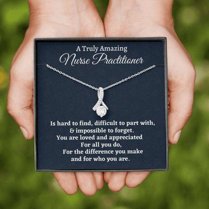 Friend Necklace, Nurse Practitioner Gift, Appreciation Gift For A Nurse Practitioner, Beautiful Necklace Gifts For Friend Rakva