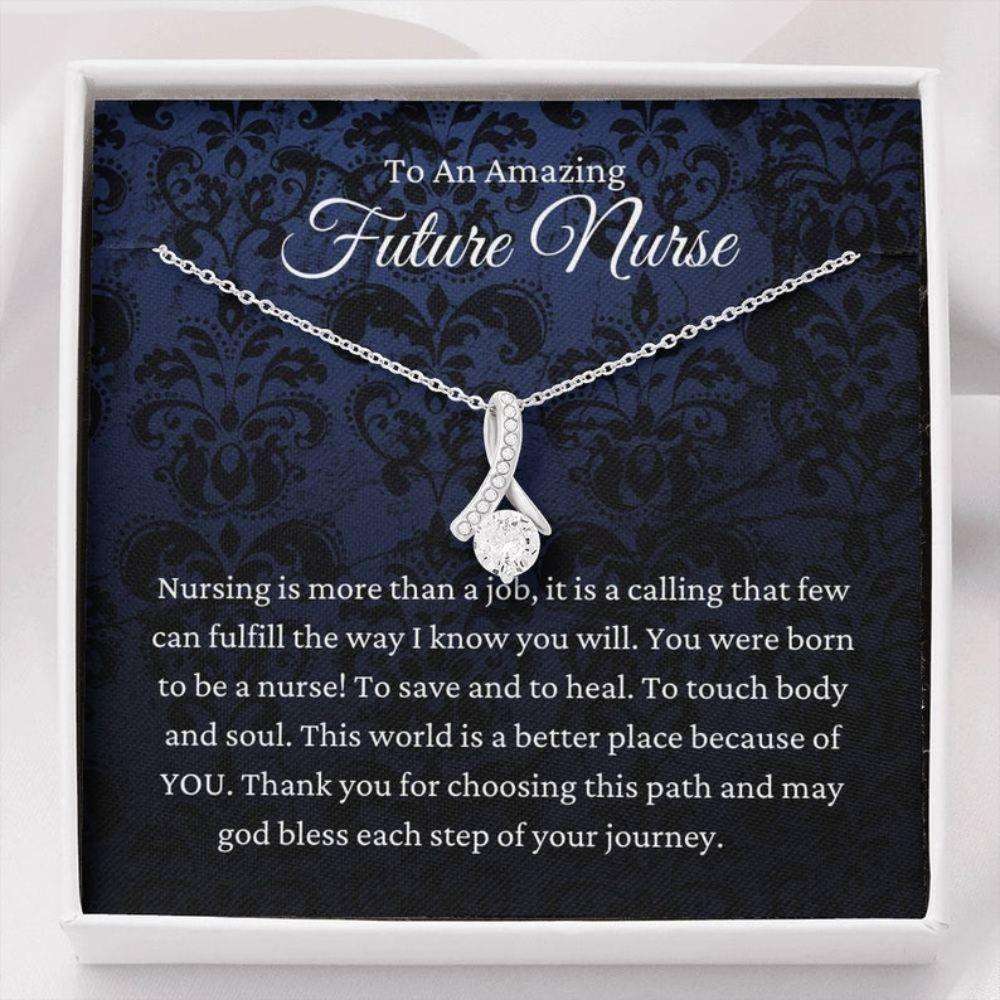 Friend Necklace, Nursing Student Gifts For Future Nurse Gift, Nursing School Gifts, New Nurse Necklace Gift, Nurse Graduation Gift For Archievement Rakva