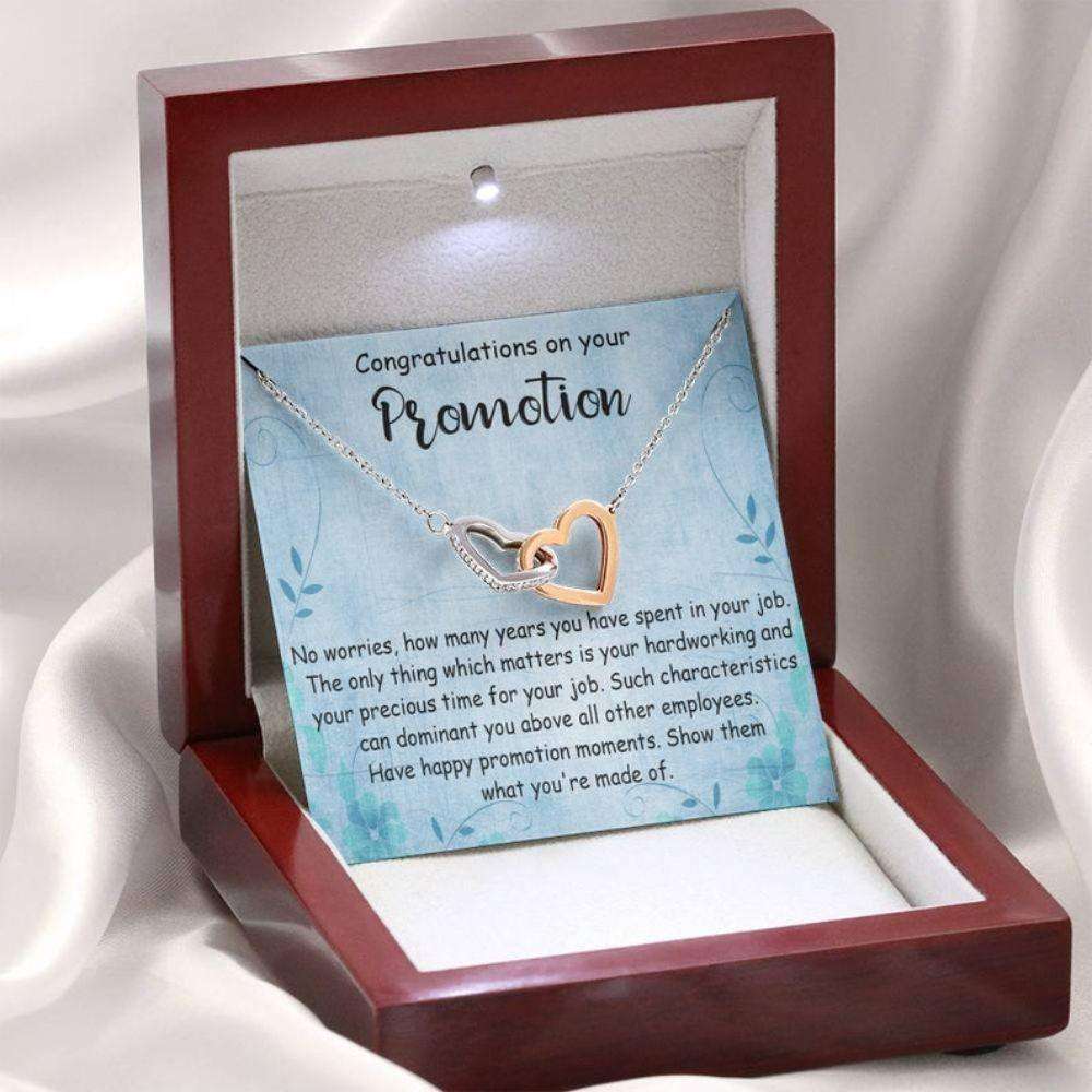 Friend Necklace, Promotion Gift For Women, Job Promotion Gift For Woman, Promotion Necklace With Card, Necklace For Congratulations Gift Gifts For Friend Rakva