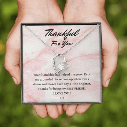 Friend Necklace, Sister Necklace, Thankful For You Necklace, Miss Best Friend, Friendship, Best Friend, Soul Sister Gift Gifts For Friend Rakva