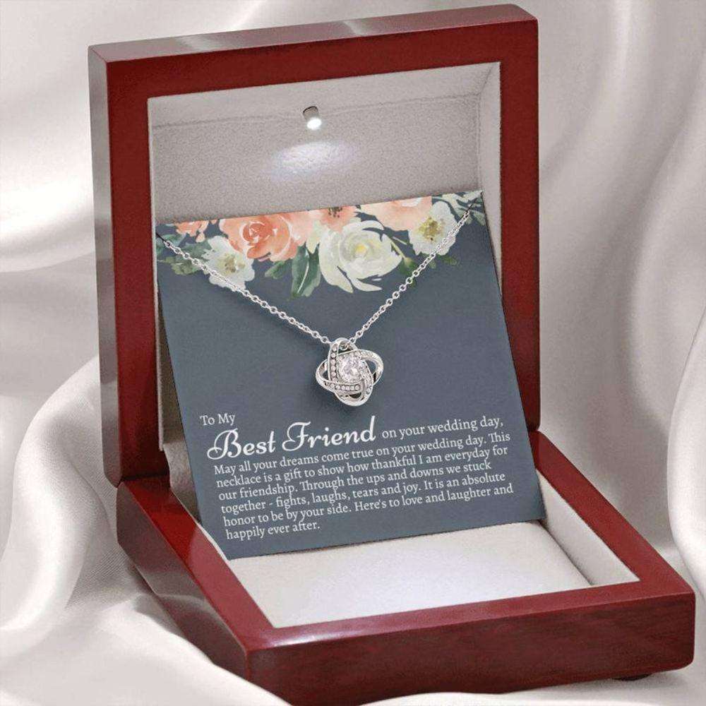 Friend Necklace, Sister Necklace, To My Best Friend On Her Wedding Day Necklace, Bride Gift From Maid Of Honor Gift For Bride Rakva