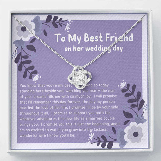 Friend Necklace, Sister Necklace, To My Best Friend On Her Wedding Day Necklace, Soul Sisters, Bff Necklace, Long Distance Gifts For Friend Rakva