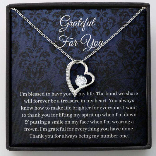 Friend Necklace, Thank You Necklace Gift, Appreciation Gift, Gratitude Gift For Best Friend Gifts For Friend Rakva