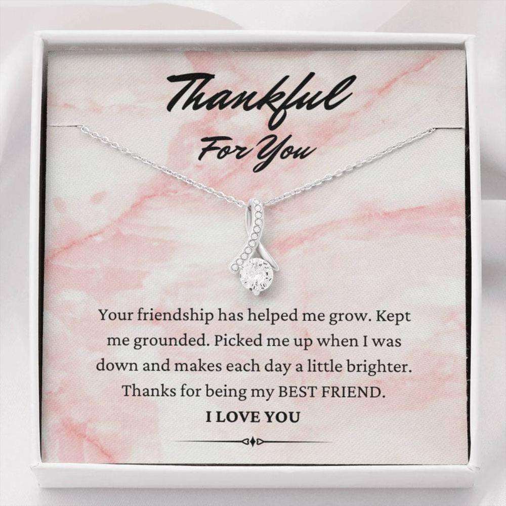 Friend Necklace, Thankful For You Necklace, Miss Best Friend, Friendship, Best Friend, Soul Sister Gift Gifts For Friend Rakva