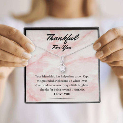 Friend Necklace, Thankful For You Necklace, Miss Best Friend, Friendship, Best Friend, Soul Sister Gift Gifts For Friend Rakva