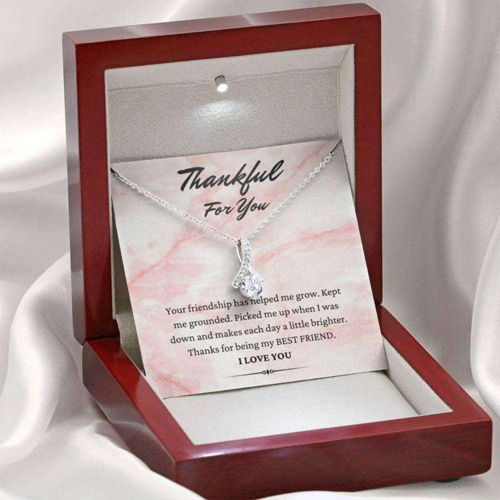 Friend Necklace, Thankful For You Necklace, Miss Best Friend, Friendship, Best Friend, Soul Sister Gift Gifts For Friend Rakva