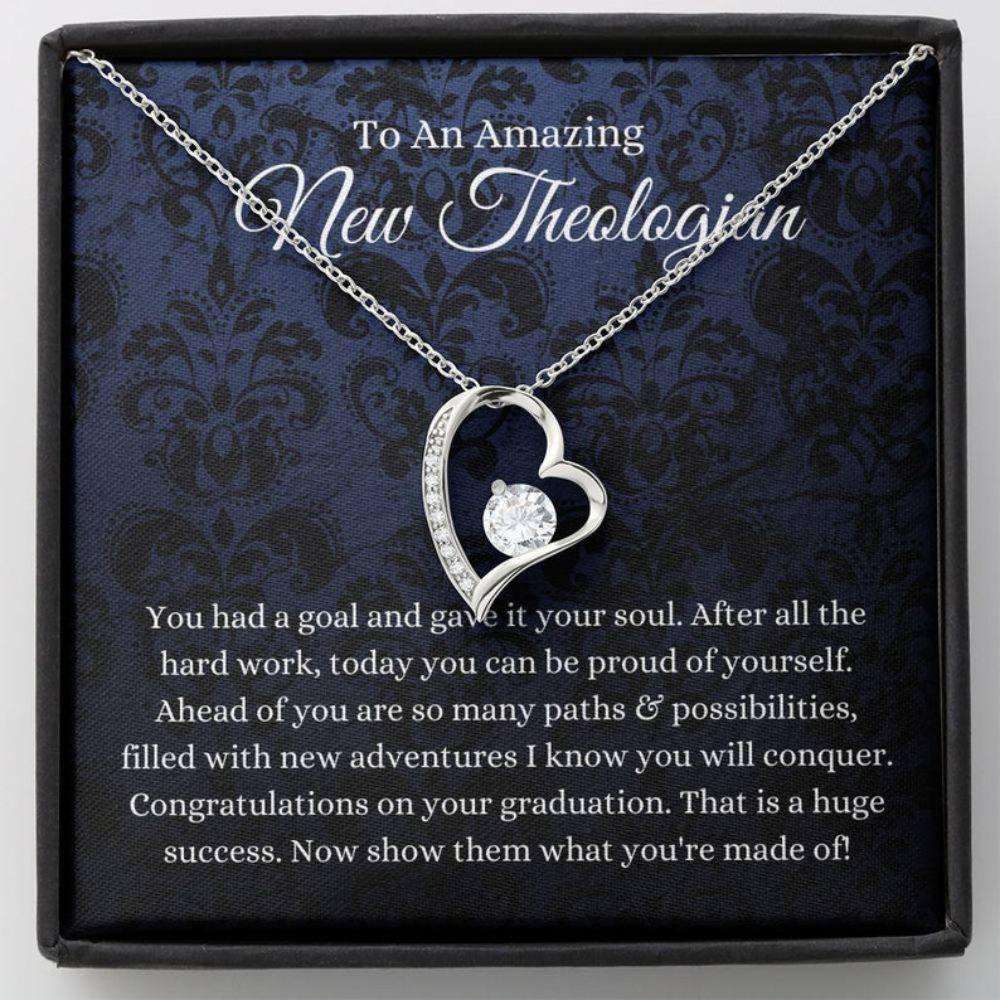 Friend Necklace, Theologian Graduation Gift, Grad Gift For Theologian Women, A New Theologian Gift For Archievement Rakva