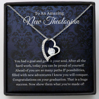 Friend Necklace, Theologian Graduation Gift, Grad Gift For Theologian Women, A New Theologian Gift For Archievement Rakva