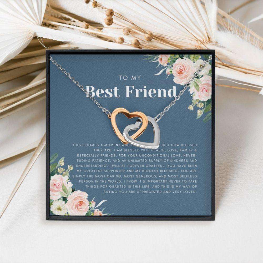 Friend Necklace, Thoughtful Gift For Best Friend, Meaningful Necklace For Friend, Sentimental Gifts For Her, Bestie Gift Gifts For Friend Rakva