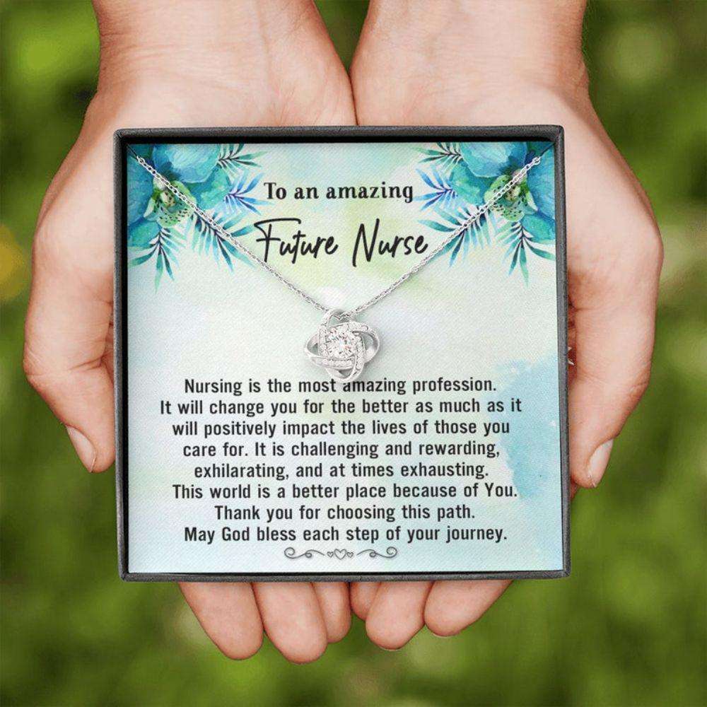 Friend Necklace, To An Amazing Future Nurse Gift, Future Nurse Gift, Nurse Graduation Gift, New Nurse Necklace Gift, Nursing Student Gift Gifts For Friend Rakva