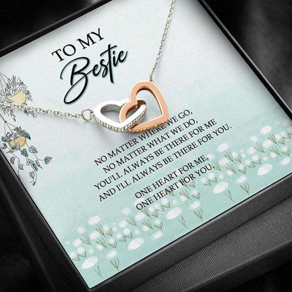 Friend Necklace, To My Bestie Best Friend Necklace “ Friendship Soul Sister Bff Gift Gifts For Friend Rakva