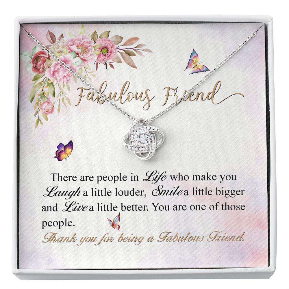 Friend Necklace, To My Fabulous Friend Necklace Gift, Necklace Gift For Friend, Friendship Gift Custom Necklace Friendship Day Rakva