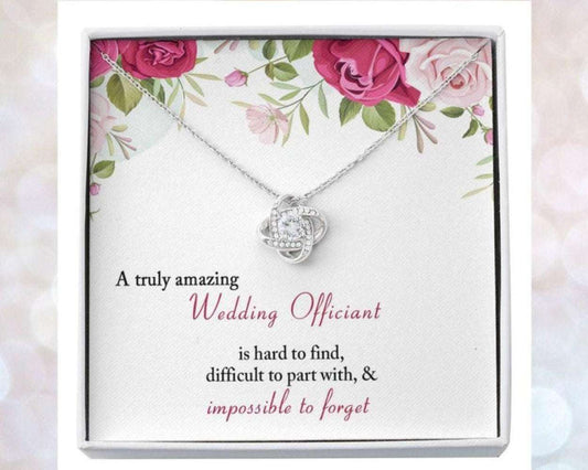 Friend Necklace, Wedding Officiant Necklace Gift, A Truly Amazing Wedding Officiant Appreciation Gifts For Friend Rakva