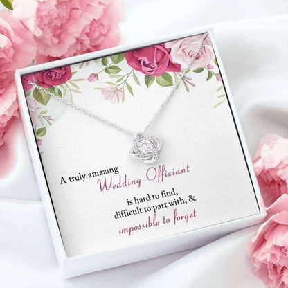 Friend Necklace, Wedding Officiant Necklace Gift, A Truly Amazing Wedding Officiant Appreciation Gifts For Friend Rakva