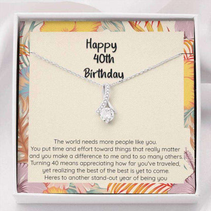 Friend Necklace, Wife Necklace, 40Th Birthday, How Far You Have Traveled, Cz Necklace For Karwa Chauth Rakva