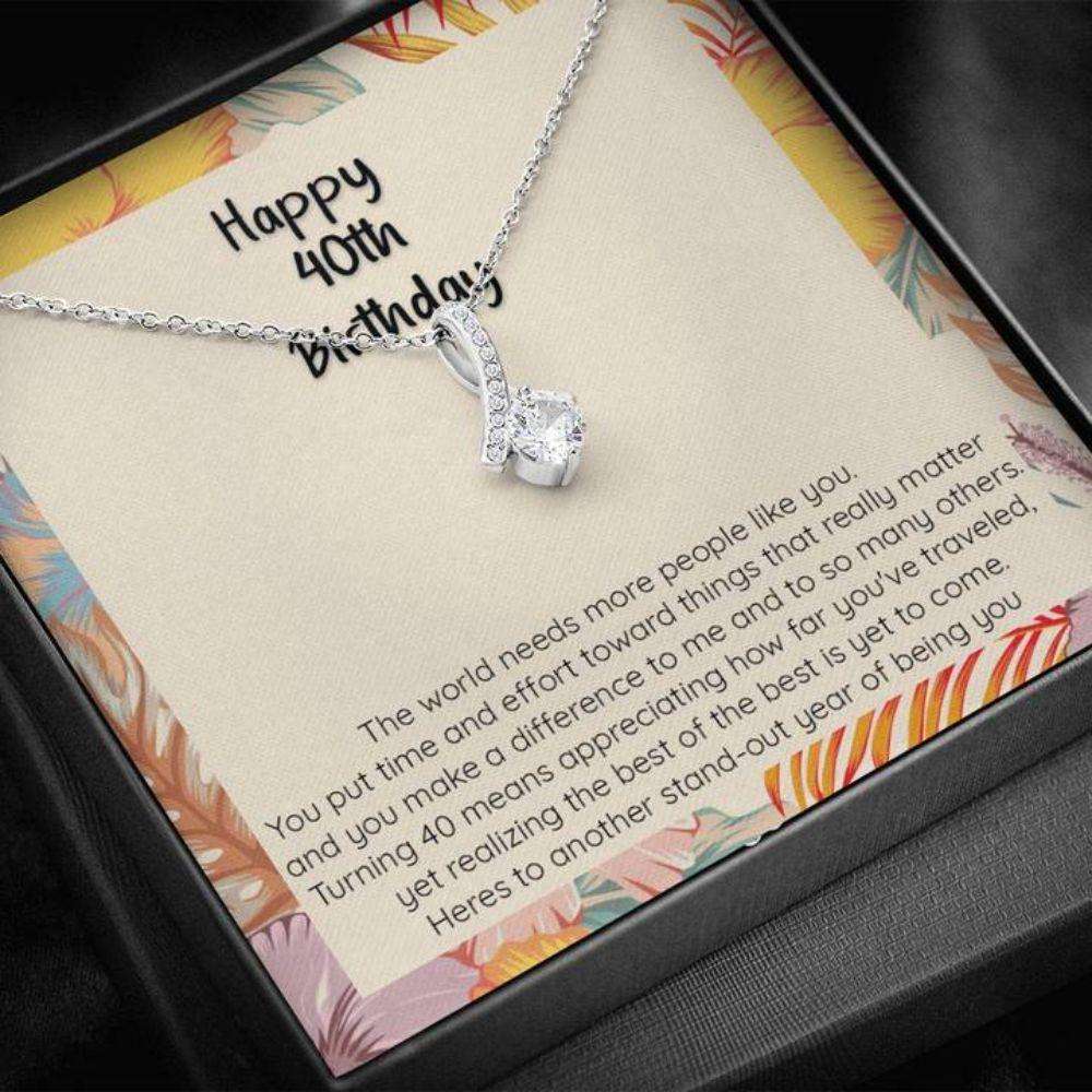 Friend Necklace, Wife Necklace, 40Th Birthday, How Far You Have Traveled, Cz Necklace For Karwa Chauth Rakva