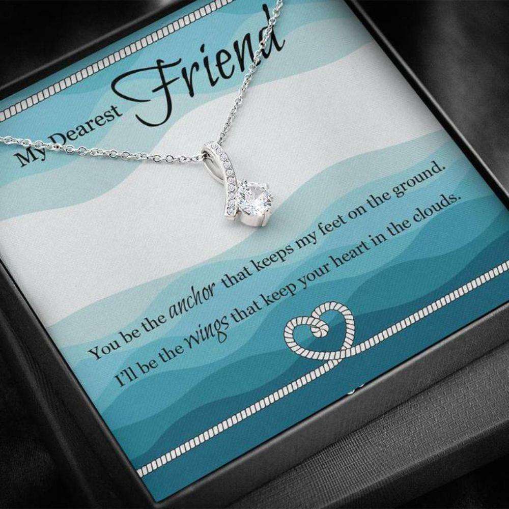 Friendship Necklace “ Gift To Best Friend “ Necklace For Friend “ My Friend Alluring Beauty Necklace Friendship Day Rakva