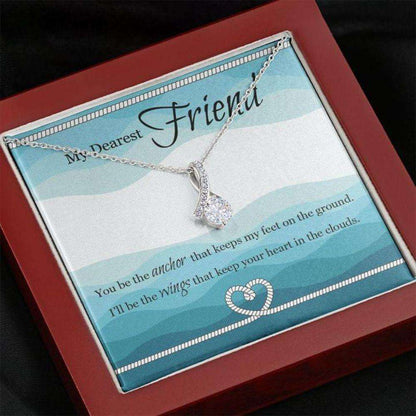 Friendship Necklace “ Gift To Best Friend “ Necklace For Friend “ My Friend Alluring Beauty Necklace Friendship Day Rakva