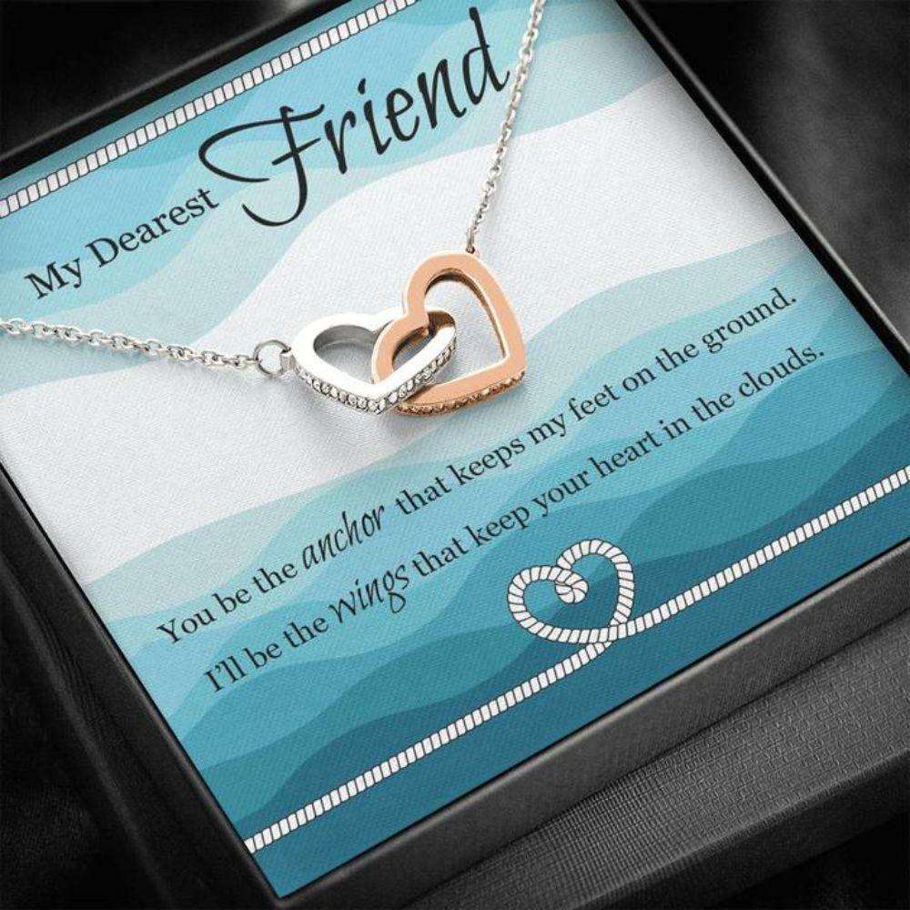 Friendship Necklace “ Gift To Best Friend “ Necklace For Friend “ My Friend Heart Necklace Friendship Day Rakva