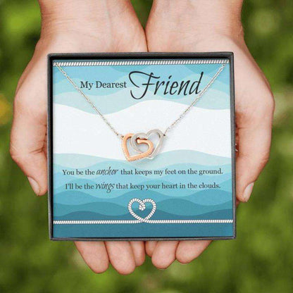 Friendship Necklace “ Gift To Best Friend “ Necklace For Friend “ My Friend Heart Necklace Friendship Day Rakva