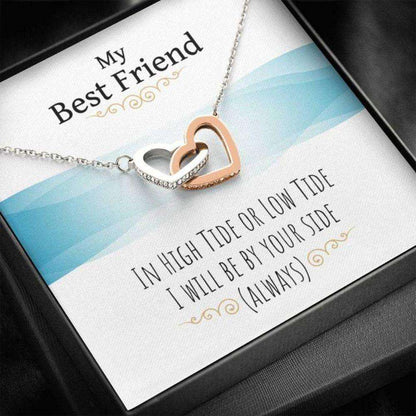 Friendship Necklace “ Gift To Best Friend “ Necklace For Friend “ To My Best Friend Heart Necklace Friendship Day Rakva