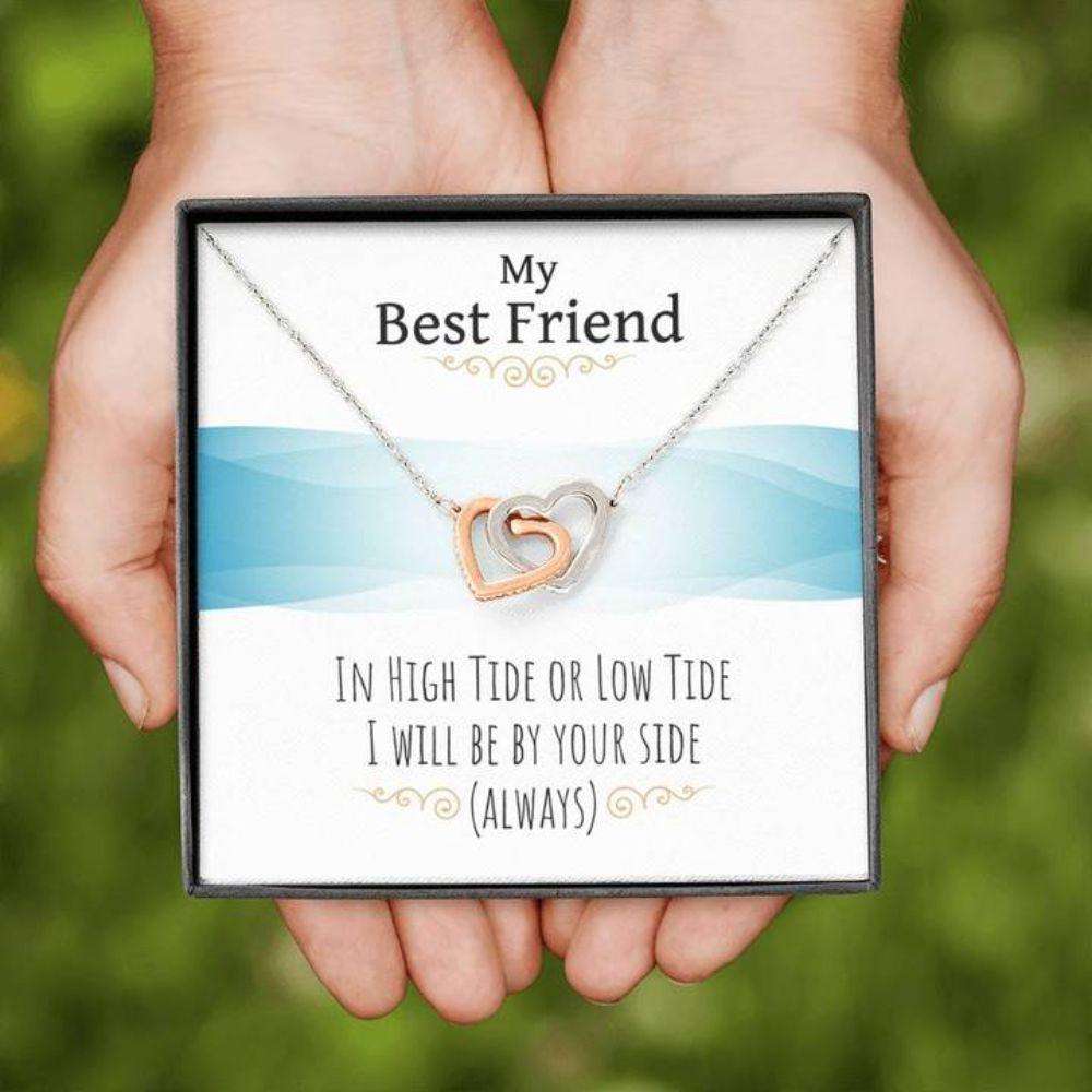 Friendship Necklace “ Gift To Best Friend “ Necklace For Friend “ To My Best Friend Heart Necklace Friendship Day Rakva