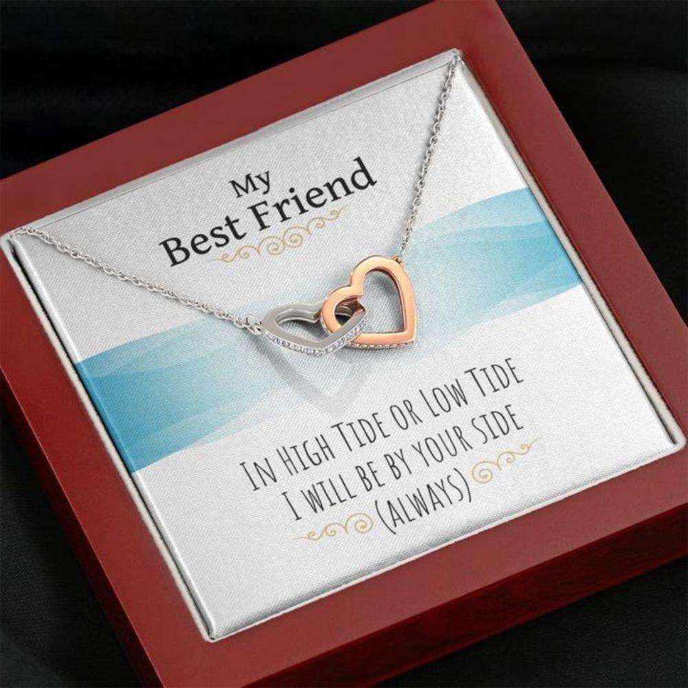 Friendship Necklace “ Gift To Best Friend “ Necklace For Friend “ To My Best Friend Heart Necklace Friendship Day Rakva