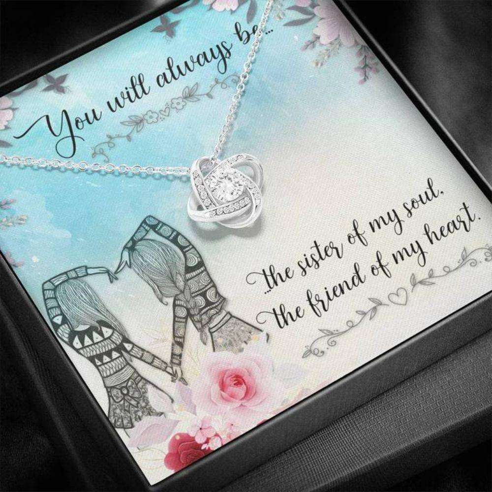 Friendship Necklace “ Gift To Friend Necklace With Message Card To Friend You Will Always Be Dughter's Day Rakva