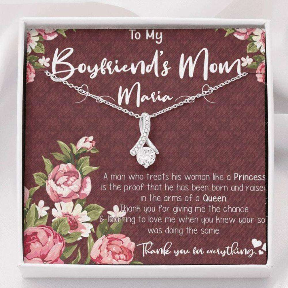 Future Mother-In-Law Necklace, Boyfriends Mom Necklace, Boyfriends Mom Gift, Gift For Boyfriends Mom Gifts for Mother In Law Rakva