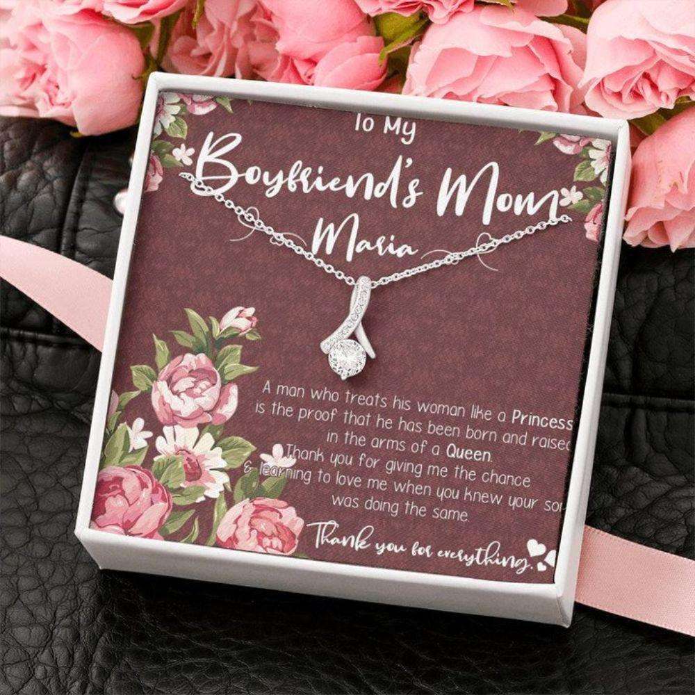 Future Mother-In-Law Necklace, Boyfriends Mom Necklace, Boyfriends Mom Gift, Gift For Boyfriends Mom Gifts for Mother In Law Rakva