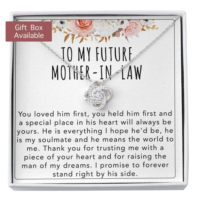 Future Mother In Law Necklace, Future Mother In Law Gift, Mother Of The Groom Gift, Mother Of The Groom Necklace, Mother In Law Gift Bride Gifts for Mother In Law Rakva