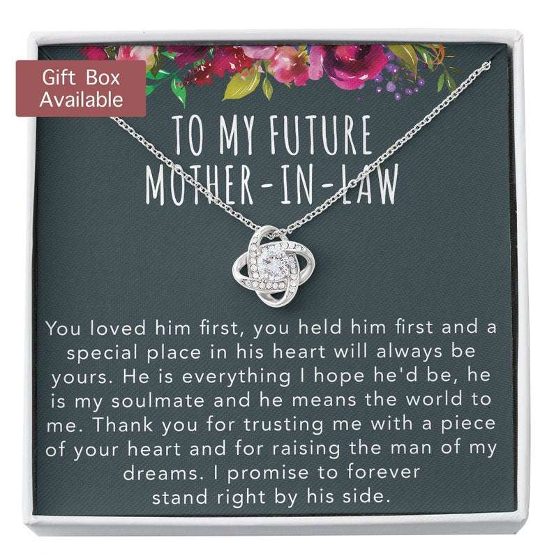 Future Mother In Law Necklace, Future Mother In Law Gift, Mother Of The Groom Gift, Mother Of The Groom Necklace, Mother In Law Gift Bride Gifts for Mother In Law Rakva