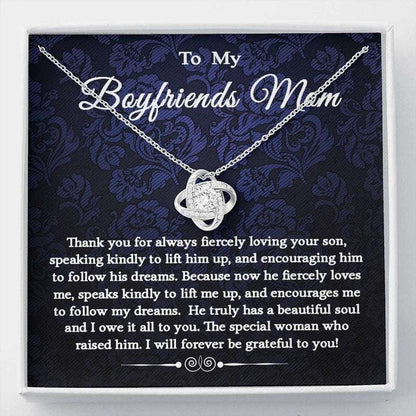 Future Mother-In-Law Necklace, Gift For Boyfriend’S Mom, Boyfriend’S Mom Gift, To My Boyfriends Mom Gift, Christmas Necklace V3 Gifts for Mother In Law Rakva
