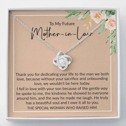 Future Mother-In-Law Necklace, Gift For Future Mother-In-Law, To My Future Mother In Law Gift For Christmas, Gift For Boyfriend’S Mom Gifts for Mother In Law Rakva