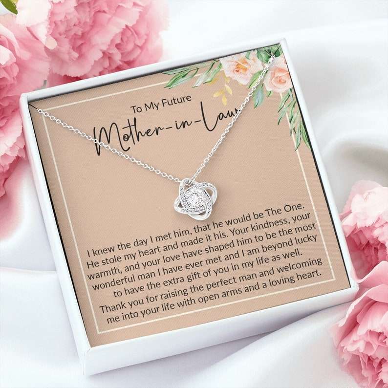 Future Mother-In-Law Necklace, Gift For Future Mother-In-Law, To My Future Mother In Law Gift, Gift For Boyfriend’S Mom, Boyfriend’S Mom Gift Gifts for Mother In Law Rakva