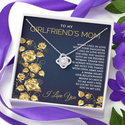 Future Mother-In-Law Necklace, Girlfriend Mom Birthday Necklace, Girlfriend Mom Birthday Jewelry, Girlfriend Mom Necklace, Thoughtful Gift Gifts for Mother In Law Rakva