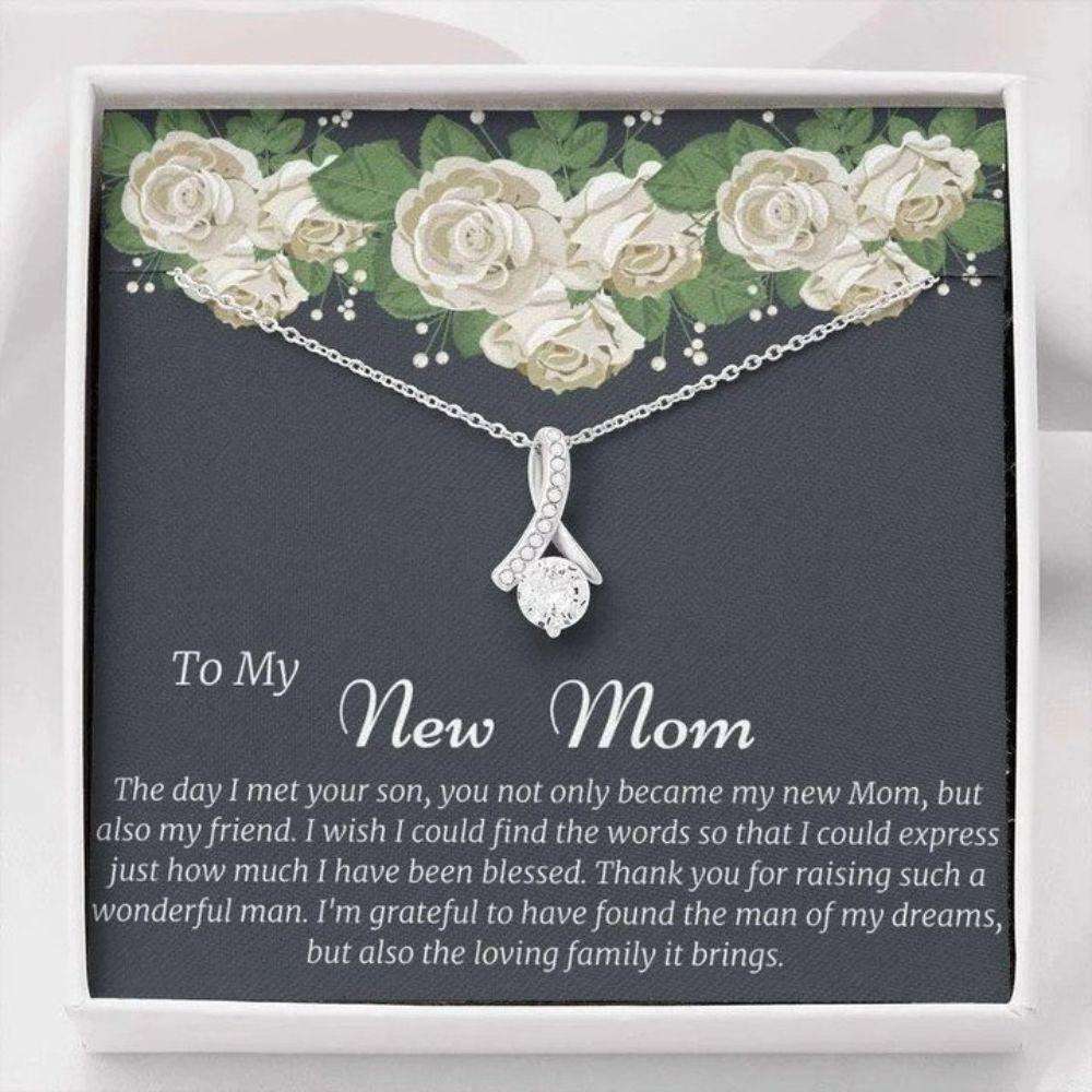 Future Mother-In-Law Necklace, Mother In Law Gift, Gift For Mom, To My Boyfriends Mom Gift, Future Mother In Law, Mom In Law Gifts for Mother In Law Rakva