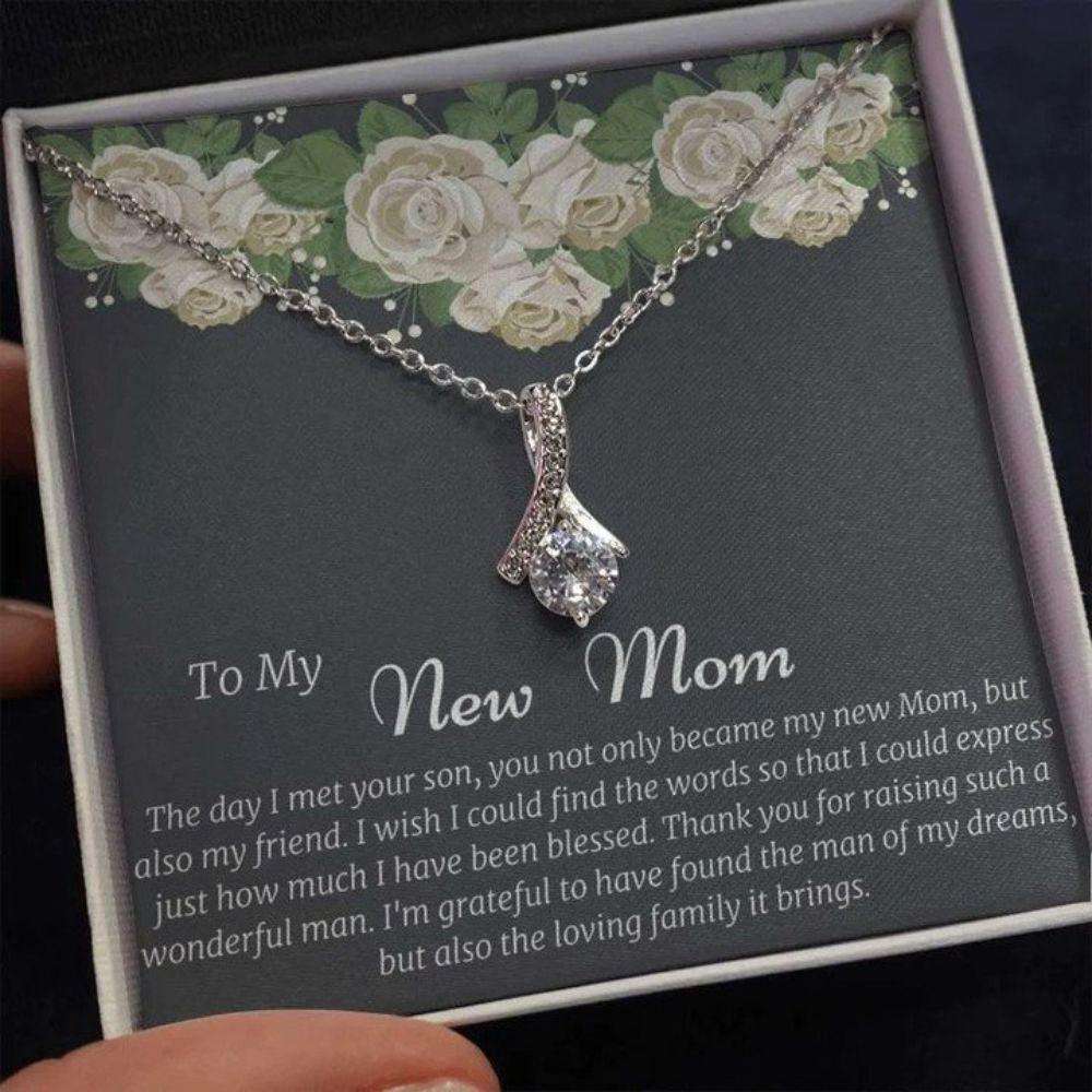 Future Mother-In-Law Necklace, Mother In Law Gift, Gift For Mom, To My Boyfriends Mom Gift, Future Mother In Law, Mom In Law Gifts for Mother In Law Rakva