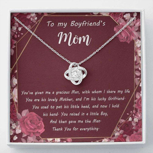 Future Mother-In-Law Necklace, Mothers Day Necklace Awesome Gift For The Loved One! To My Boyfriend’S Mom Necklace Box Gifts for Mother In Law Rakva