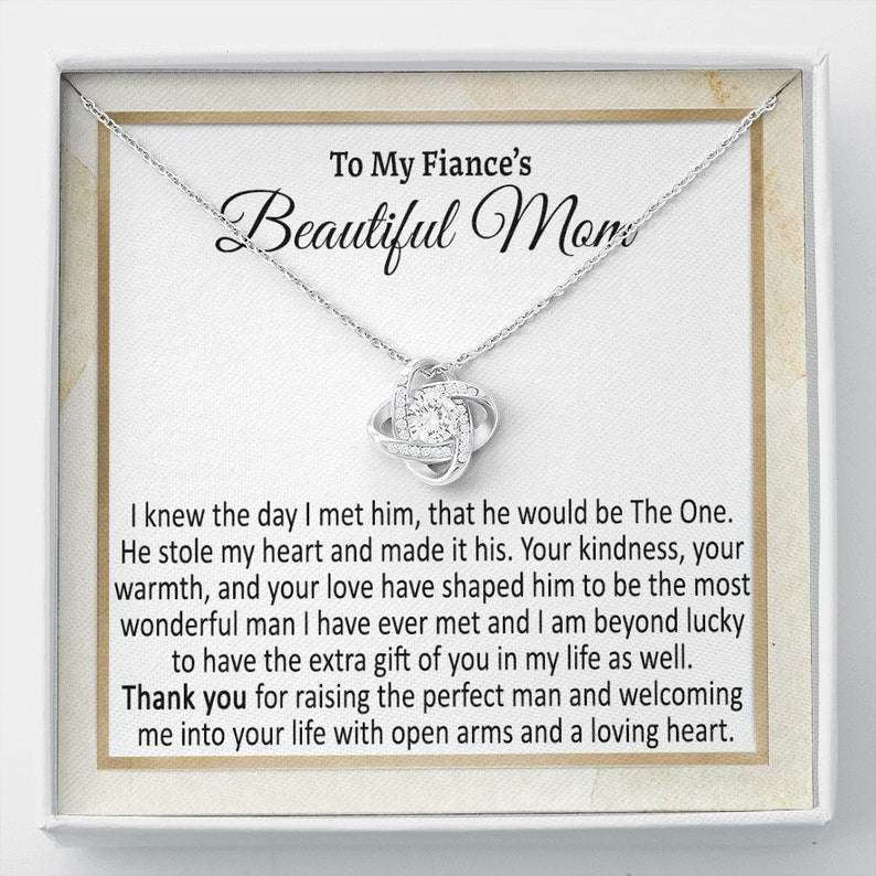 Future Mother-In-Law Necklace, Necklace To My Fiance’S Mom Gift From Her For Future Mother In Law To Be Gifts for Mother In Law Rakva