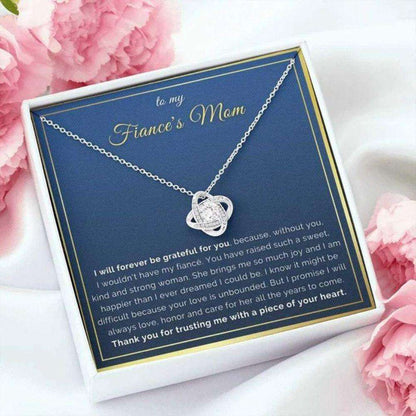 Future Mother-In-Law Necklace, Necklace To My Fiance’S Mom Gift From Him For Future Mother In Law To Be Gifts for Mother In Law Rakva