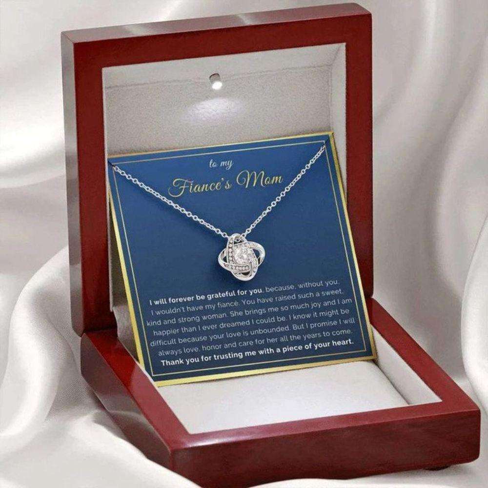 Future Mother-In-Law Necklace, Necklace To My Fiance’S Mom Gift From Him For Future Mother In Law To Be Gifts for Mother In Law Rakva