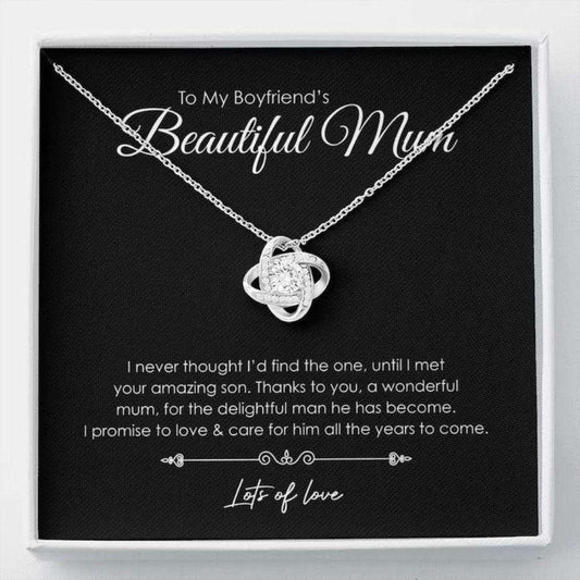 Future Mother-In-Law Necklace, To My Boyfriend’S Mum, Partners Mum Gift, Boyfriend Mum Gift, Boyfriends Mother Necklace Gifts for Mother In Law Rakva