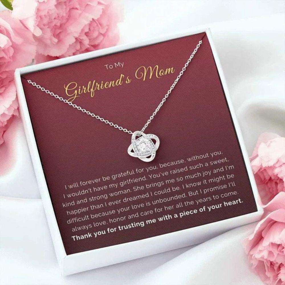 Future Mother-In-Law Necklace, To My Girlfriend’S Mom Gift, Future Mother In Law Necklace For Christmas Birthday Mother’S Day Gifts for Mother In Law Rakva